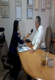 Notícia: Entrevista TV TEM com o Presidente Wilson Marinho