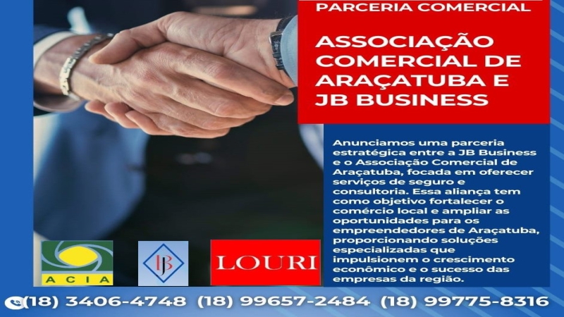 Notícia: Parceria ACIA x JB Business